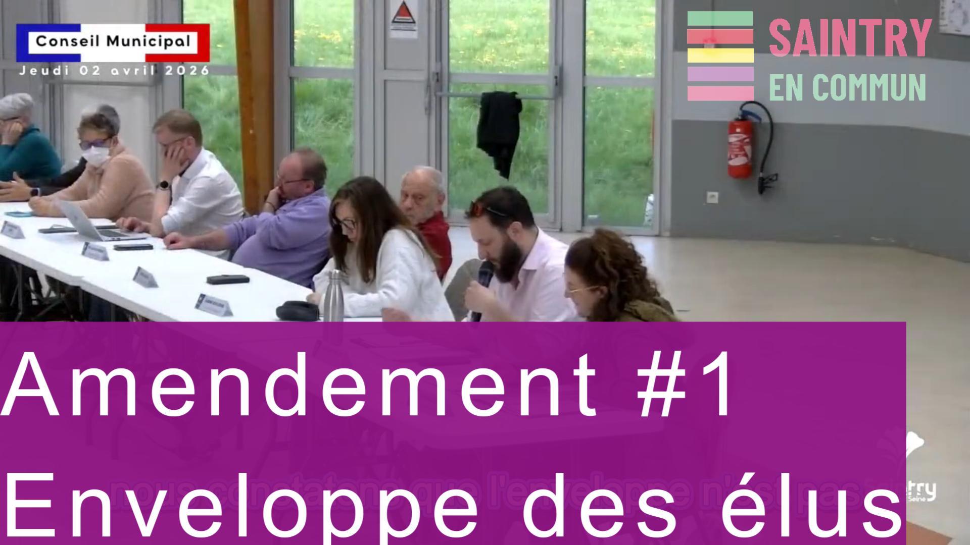 Conseil Municipal Avril 26 - AUrélien Guillot